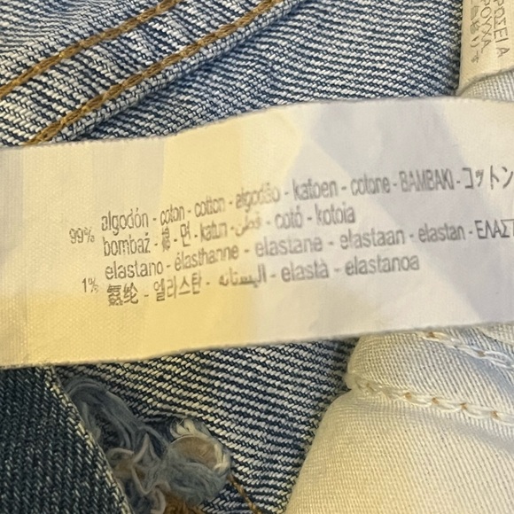 Zara Classic Blue high waisted Jeans - Picture 8 of 12